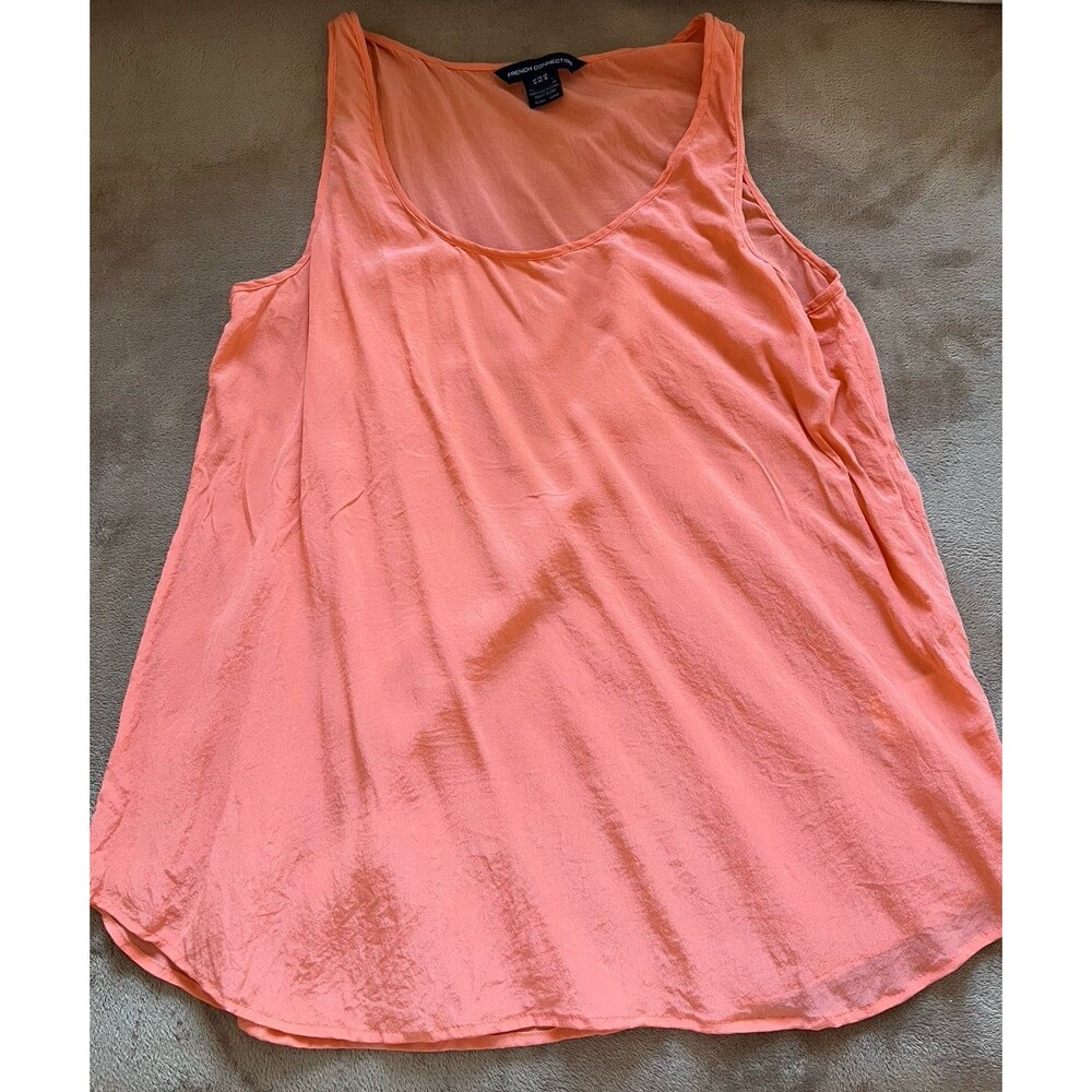 French Connection 100% Silk Tank Top, Size 10